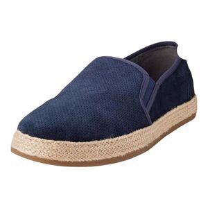 Clarks Collection Women’s Navy Blue Cushion Flat Espadrilles Loafers Size 9M